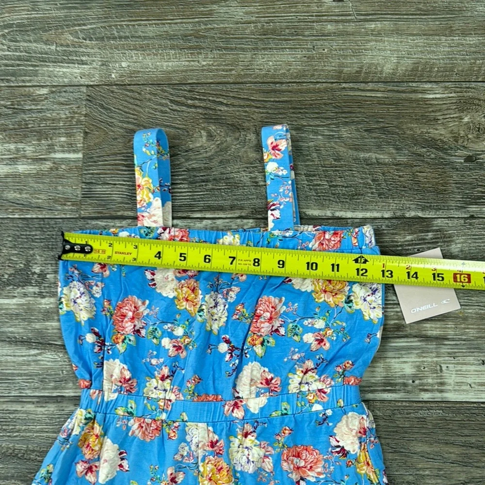 O’Neil Floral Blue Kids Jumpsuit, XXS - Picture 10 of 12